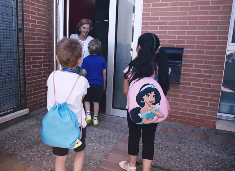 Early risers Service of the Colegio Alemán in Zaragoza