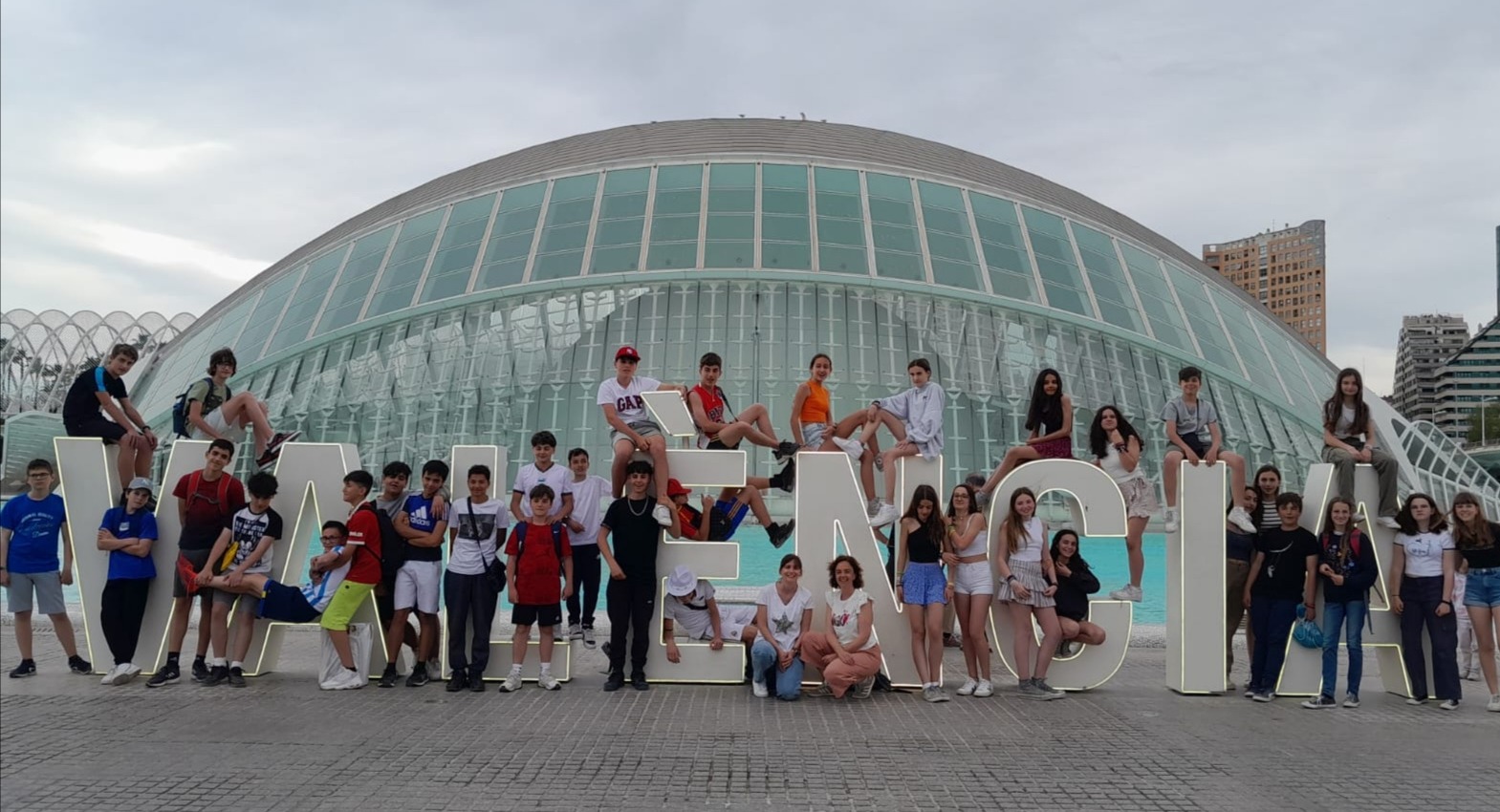 Los alumnos de 2º ESO del Colegio Alemán de Zaragoza se han ido de viaje cultural a Valencia