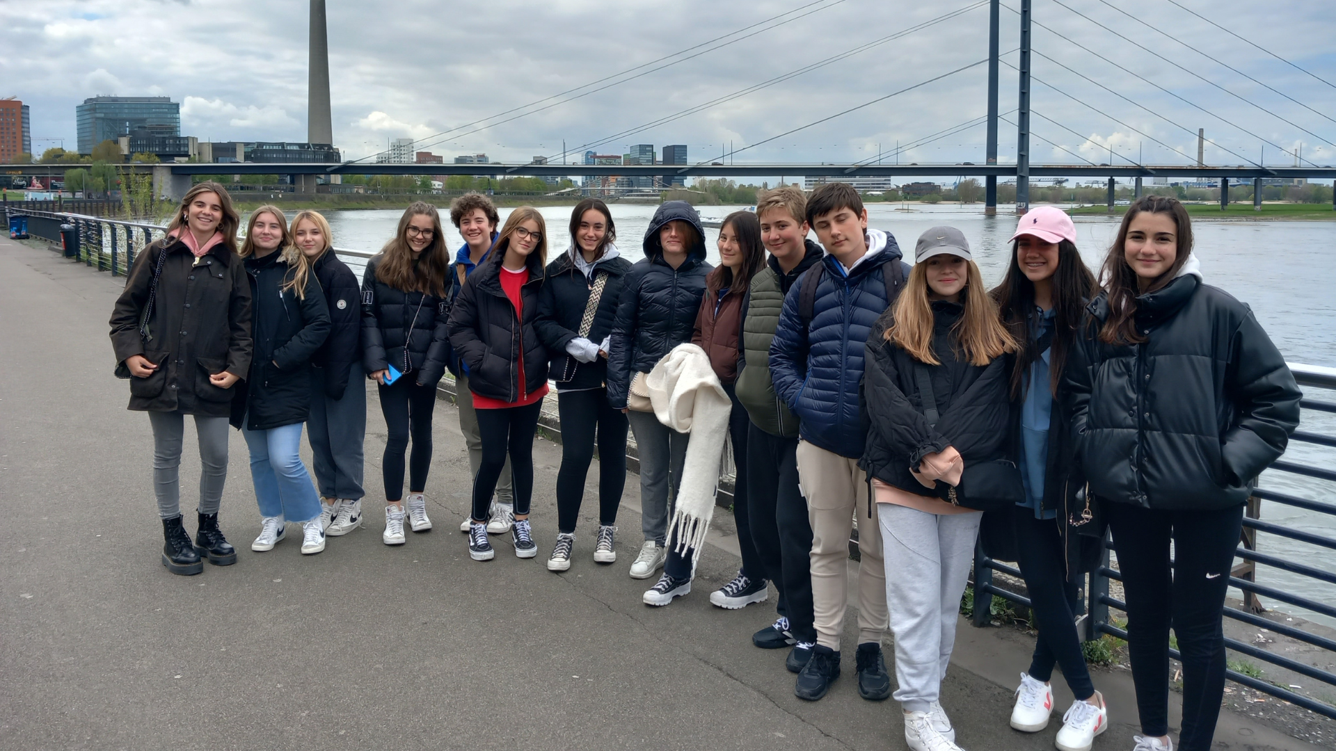 Nuestros alumnos de 3º ESO viajan a la ciudad de Düsseldorf, para continuar con el proyecto Erasmus+.