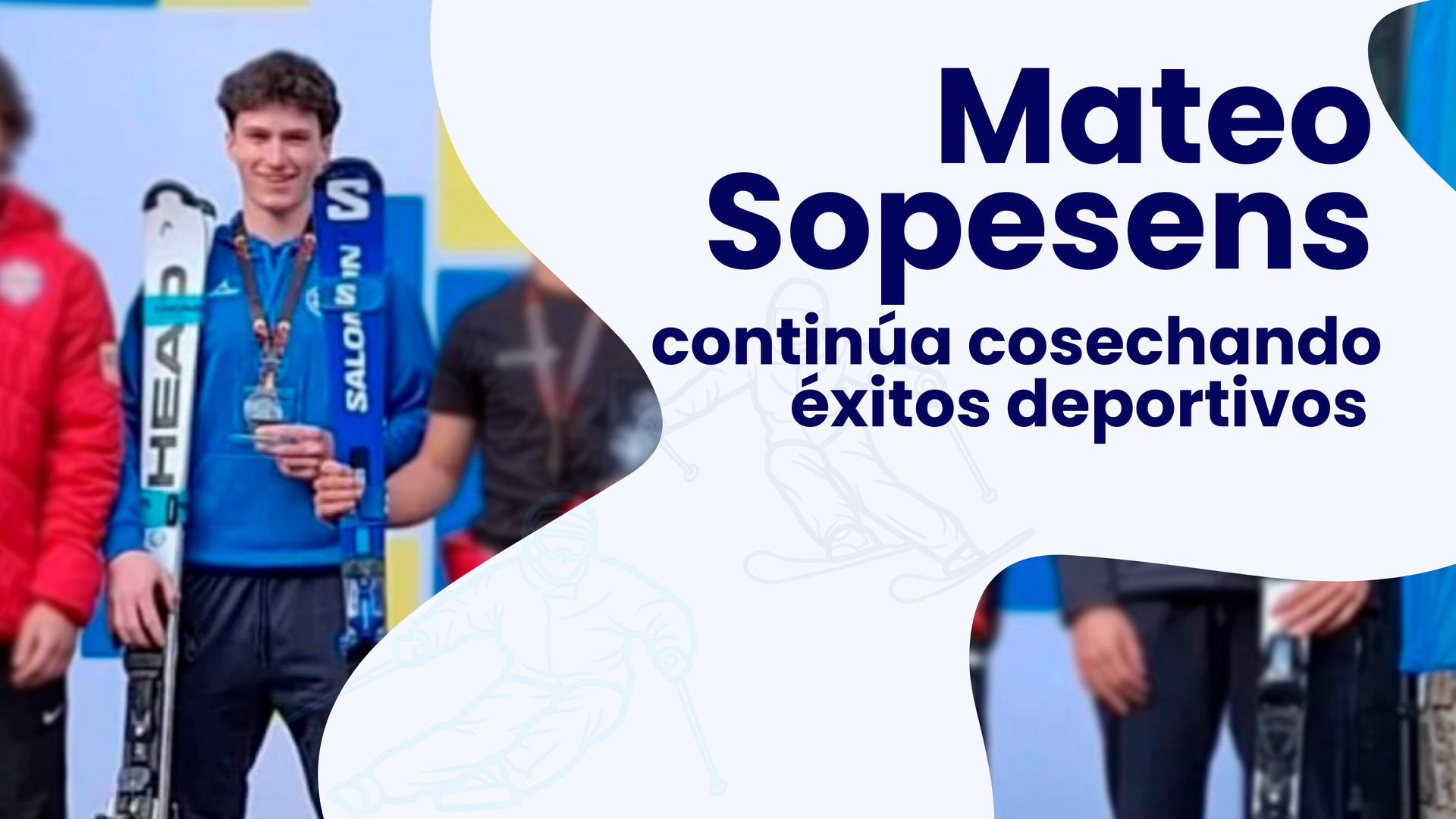 Mateo Sopesens continúa cosechando éxitos deportivos