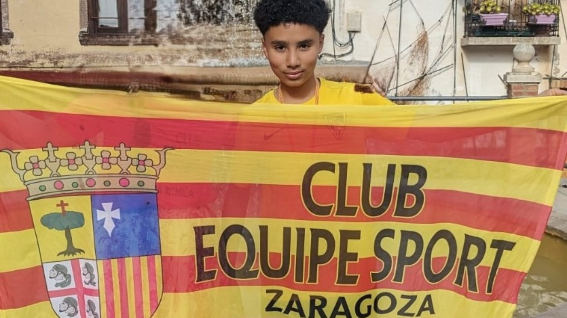 El equipo del alumno del Colegio Alemán de Zaragoza, Adrián Somoscarrera Pérez, representará a Arag´n